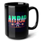 AMRAP Black Mug (15oz) - best gifts for gym lovers-15oz-