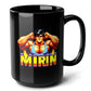 MIRIN Black Mug (15oz) - christmas gift ideas for bodybuilder-15oz-