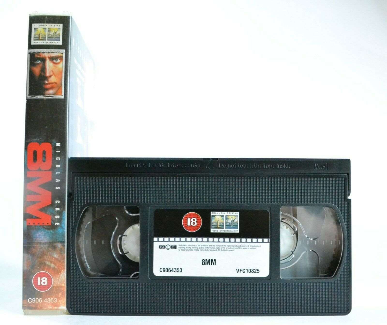 8MM (Eight Millimeter): A J.Schumacher Film (1999) - Crime Action - N.Cage - VHS-