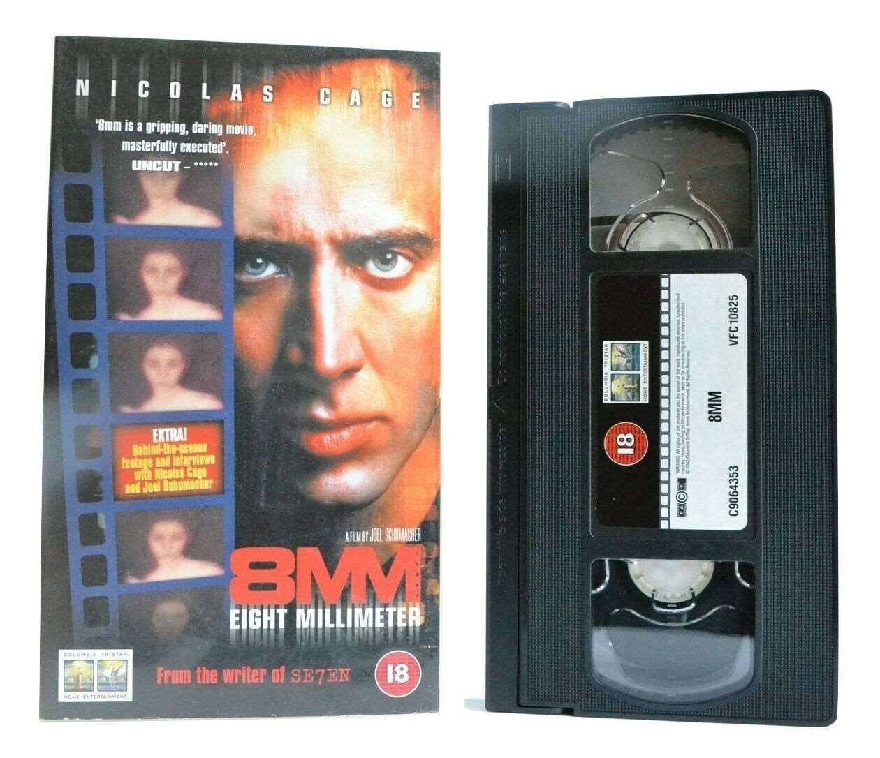 8MM (Eight Millimeter): A J.Schumacher Film (1999) - Crime Action - N.Cage - VHS-