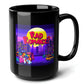 RAD ROMANCE Black Mug, (15oz) - gifts for 90s slang enthusiasts-15oz-