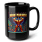 IRON PARADISE Black Mug (15oz) - gifts for bodybuilding boyfriend-15oz-