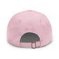 Dad Hat with Leather Patch (Rectangle)-