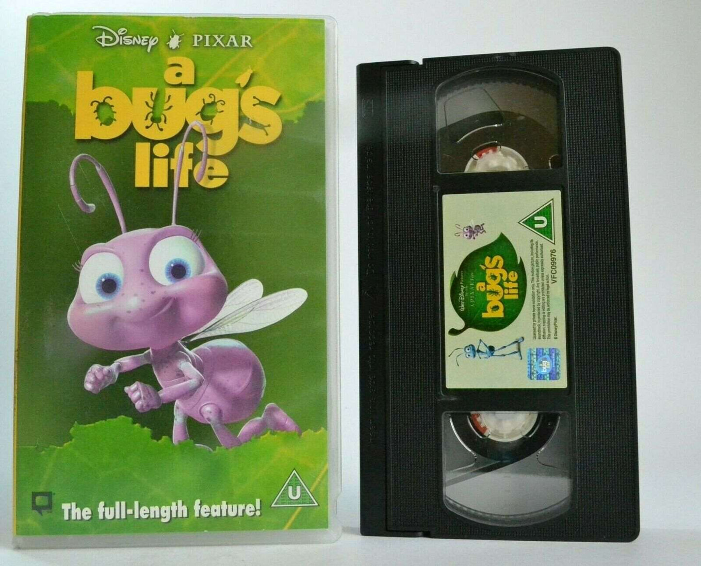 A Bug's Life (1998) -<Disney/Pixar>- Animated Adventure - Children's - Pal VHS-