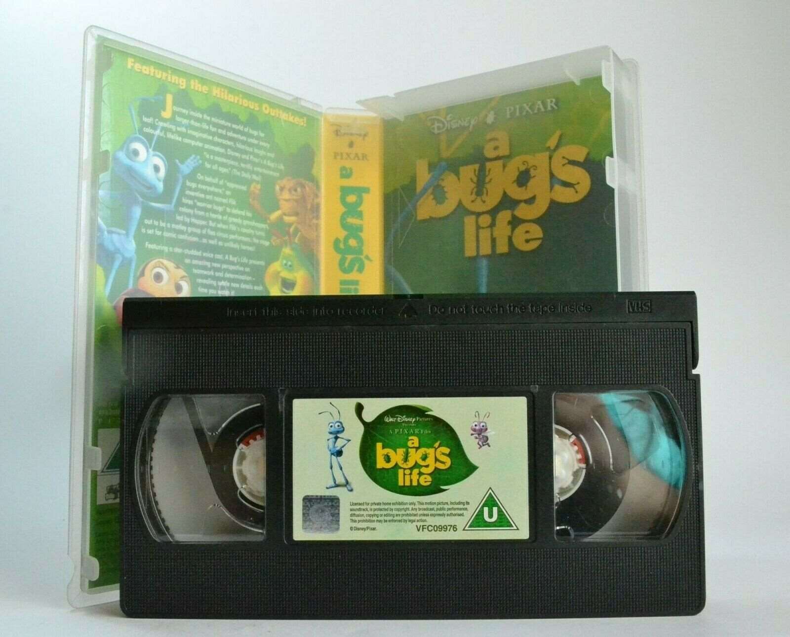 A Bug's Life (1998) -<Disney/Pixar>- Animated Adventure - Children's - Pal VHS-