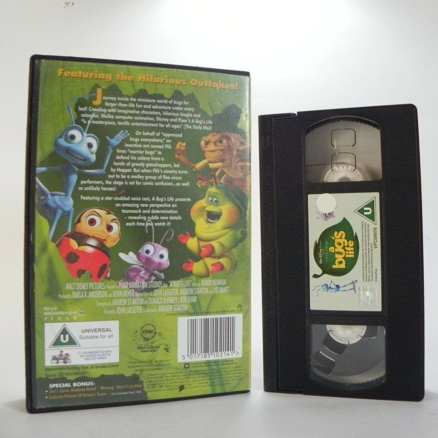 A Bug's Life - Large Box - Disney/Pixar - Animated - Children's/Family - VHS-