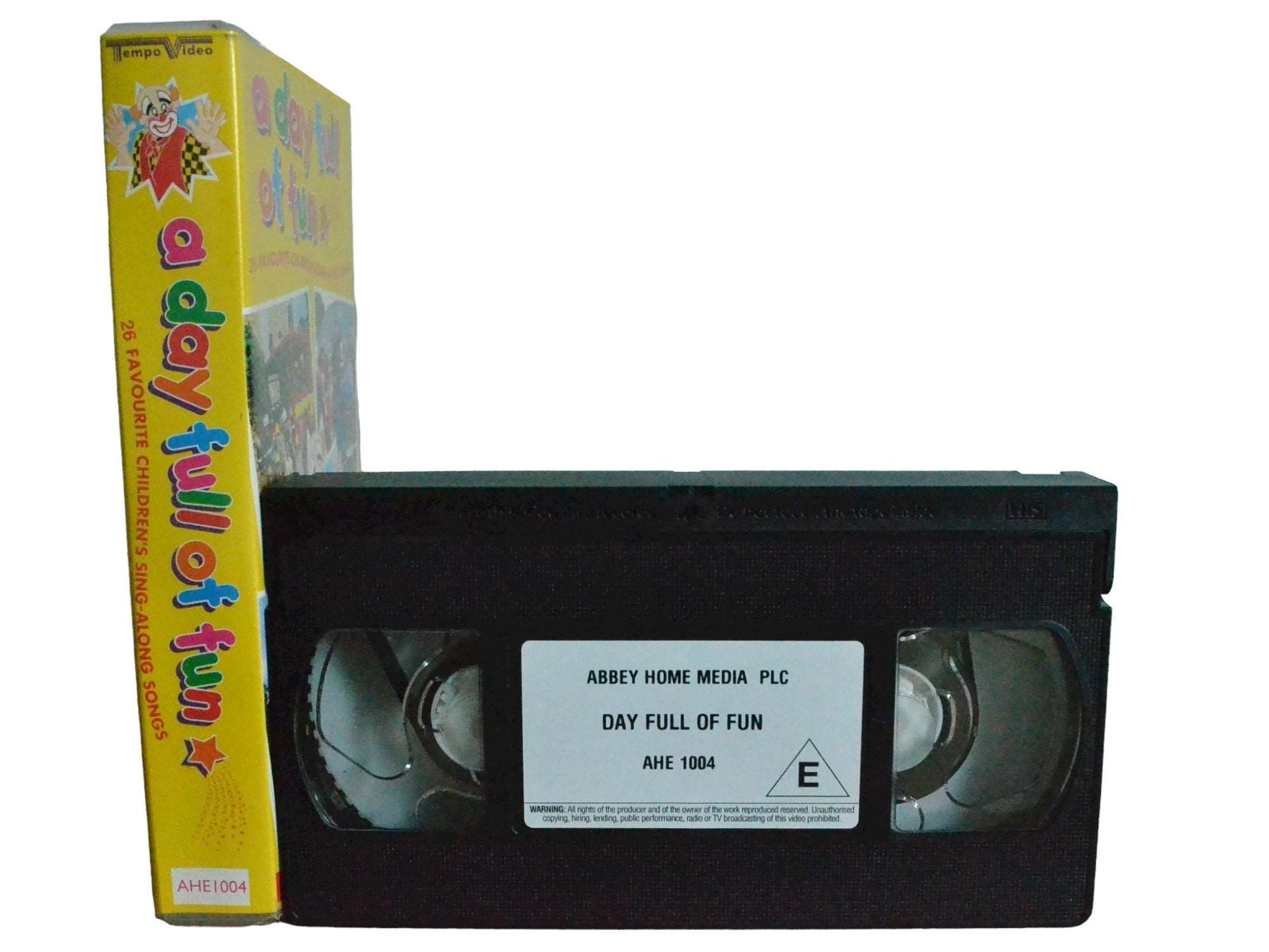 A Day Full of Fun - Tempo Video - Childrens - PAL - VHS-