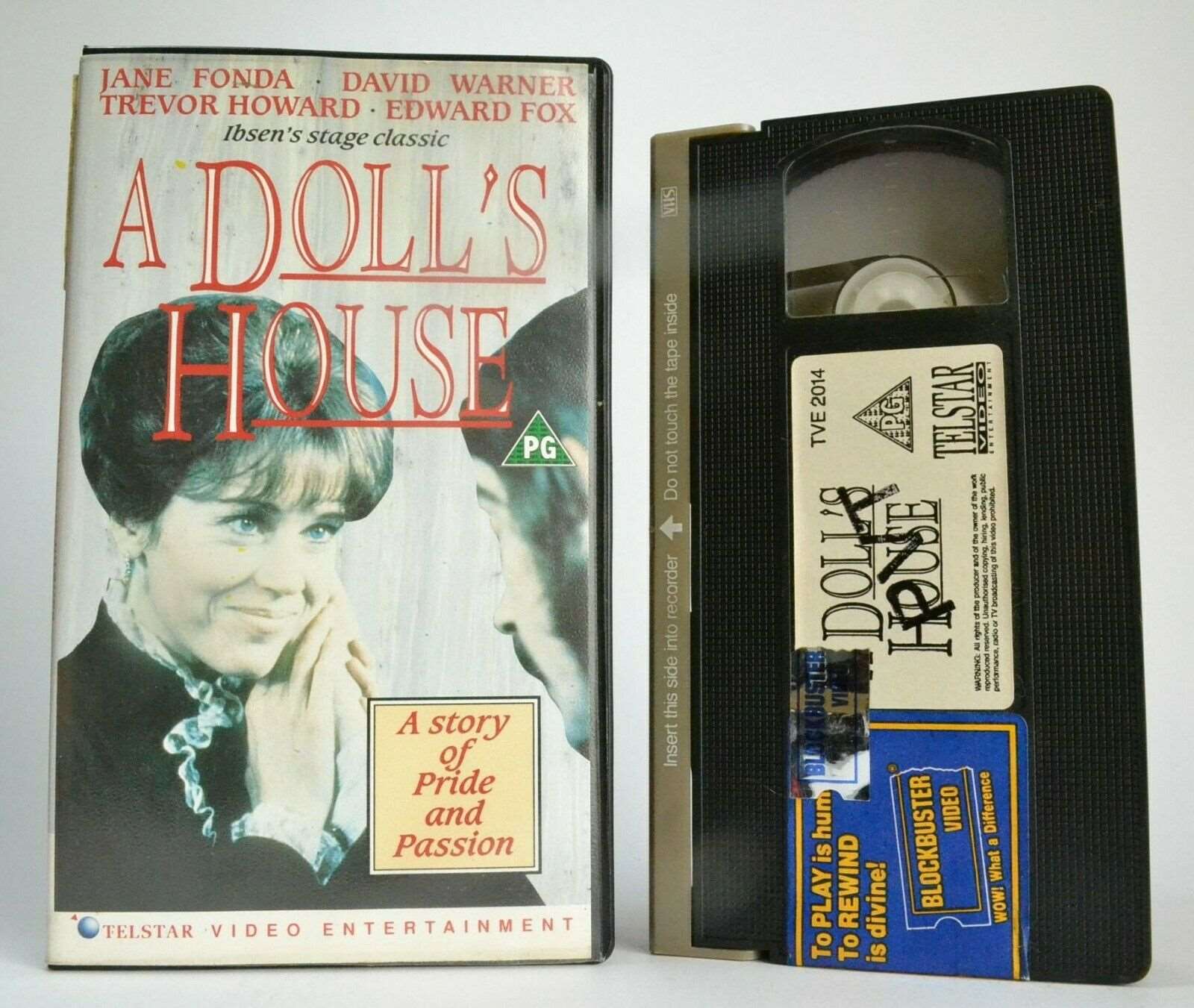 A Doll's House (1973); [Henrik Ibsen] - Drama - Jane Fonda / David Warner - VHS-