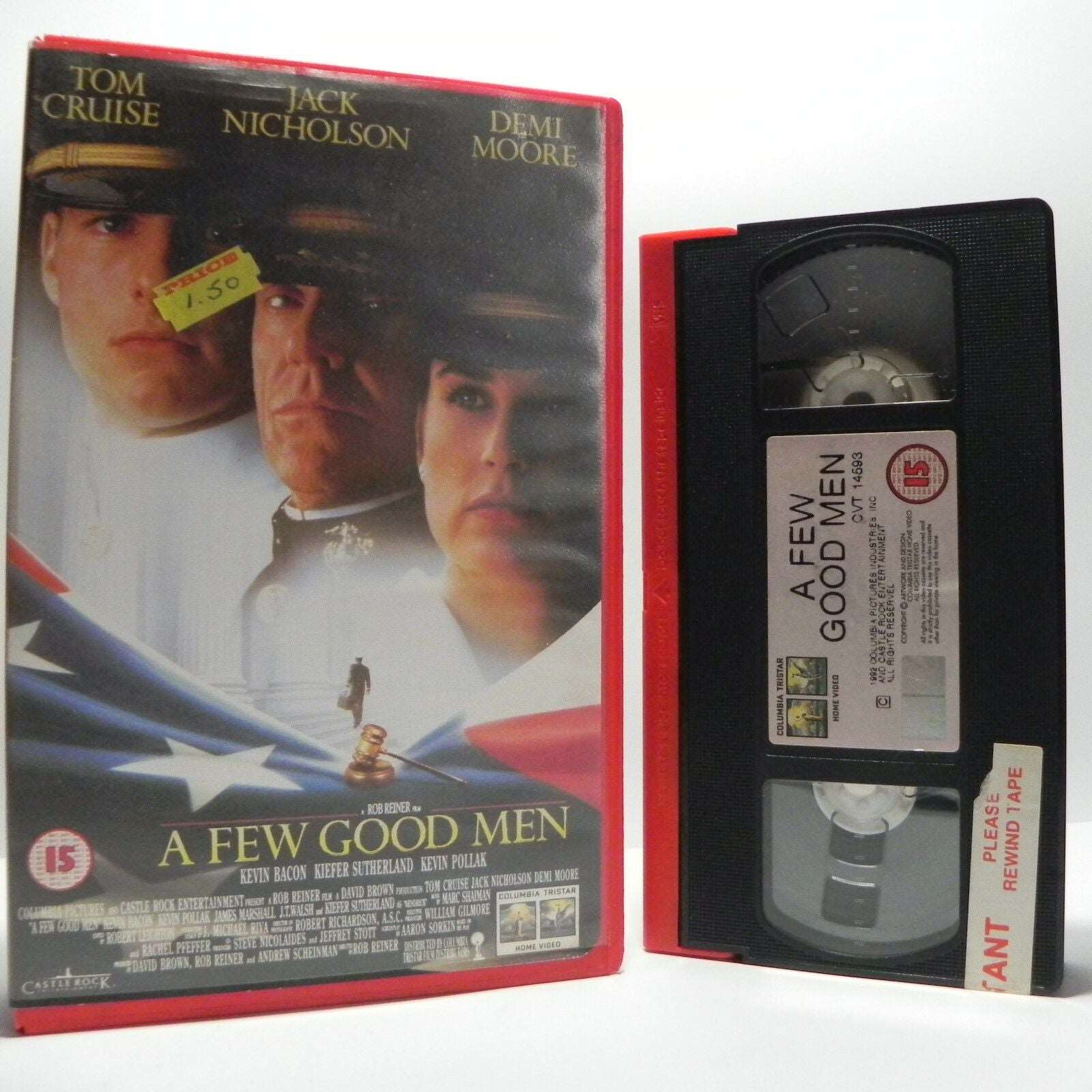 A Few Good Men: (1992) Drama/Thriller - Large Box - T.Cruise/J.Nicholson - VHS-