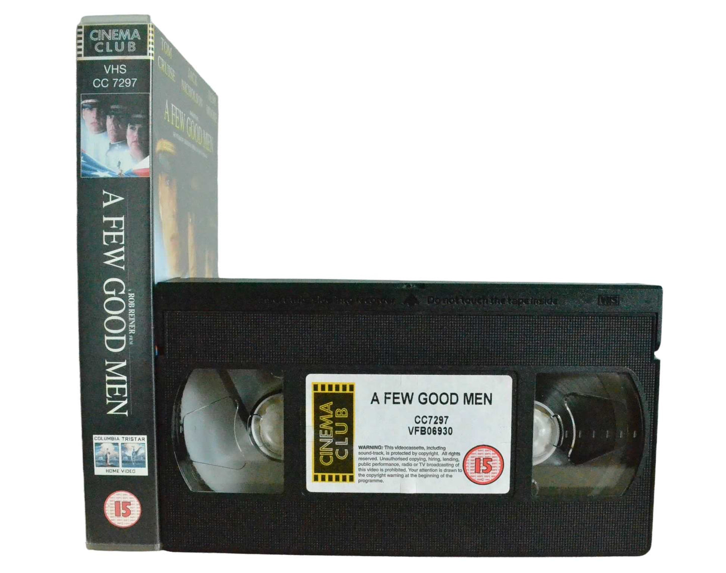 A Few Good Men - Tom Cruise - Cinema Club - Vintage - Pal VHS-