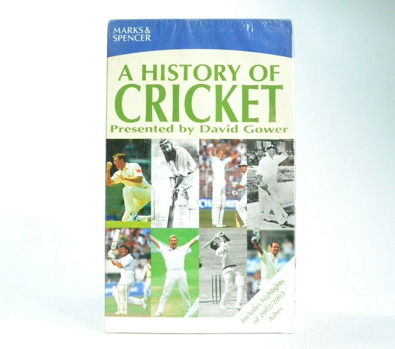 A History Of Cricket - Marks And Spencer - David Gower - Highlights NEW - VHS-