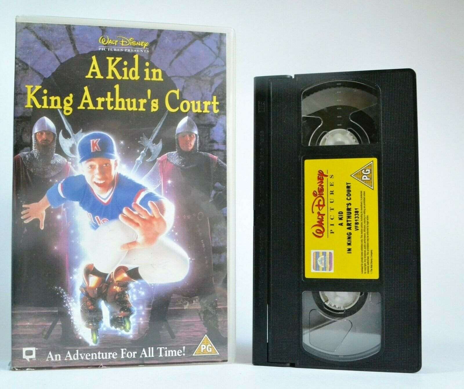 A Kid In King Arthur's Court - Disney Family Film - Large Box - Kids - Pal VHS-