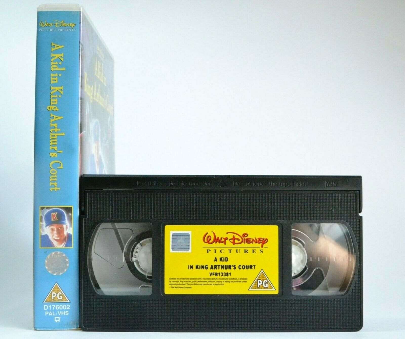 A Kid In King Arthur's Court - Disney Family Film - Large Box - Kids - Pal VHS-