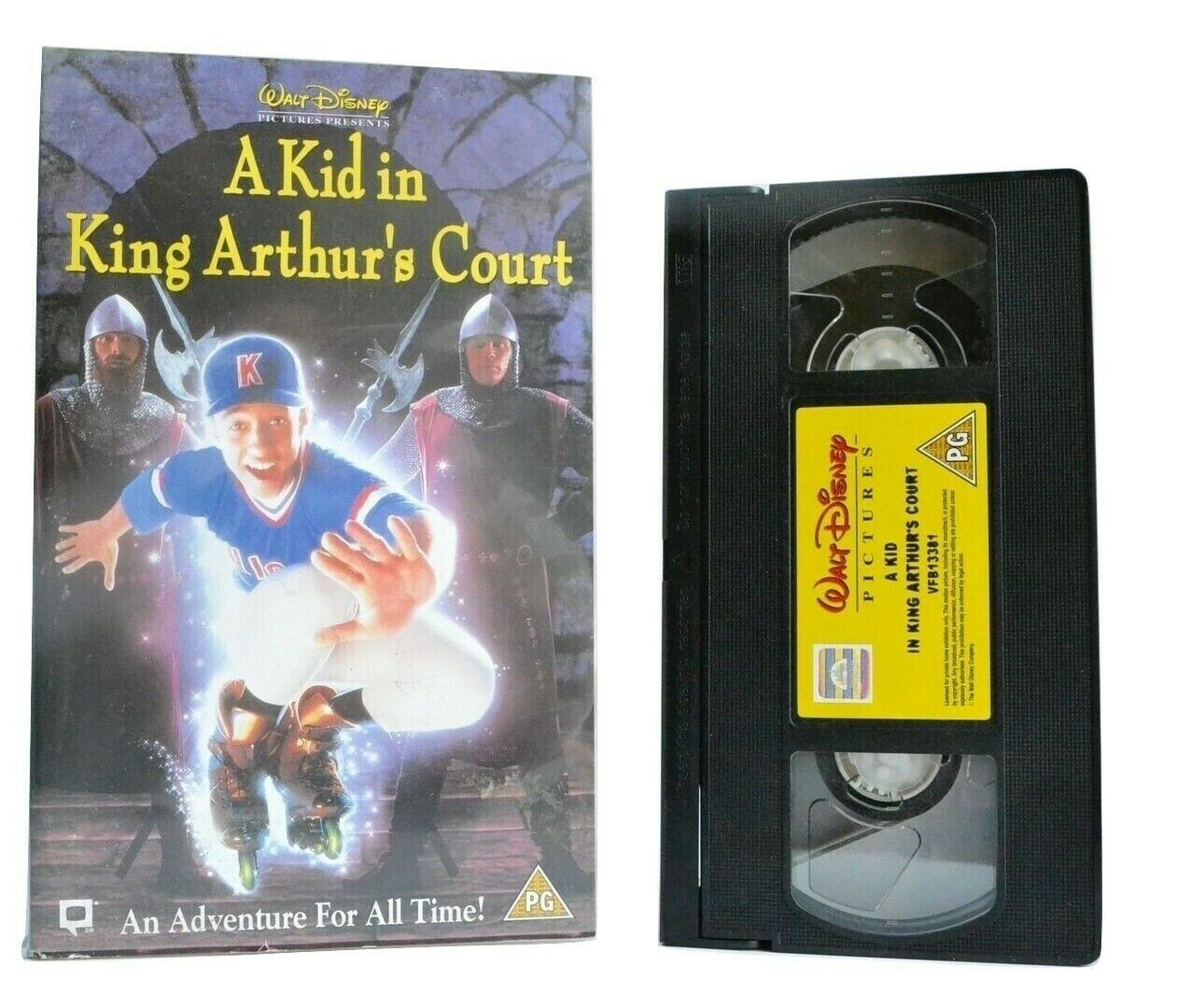 A Kid In King Arthur's Court - Disney Family Film - Large Box - Kids - Pal VHS-