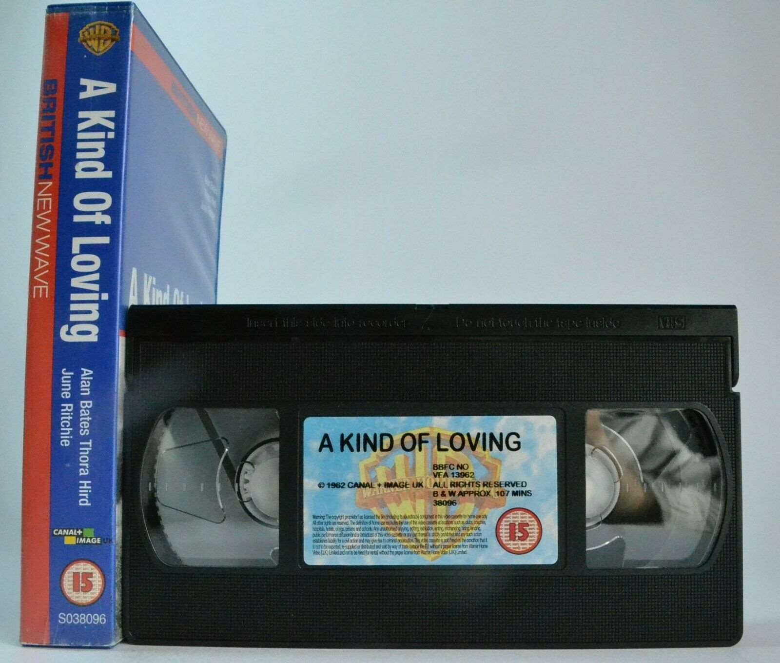 A Kind Of Loving (1962); [Stan Barstow] Drama - Alan Bates/Thora Hird - Pal VHS-