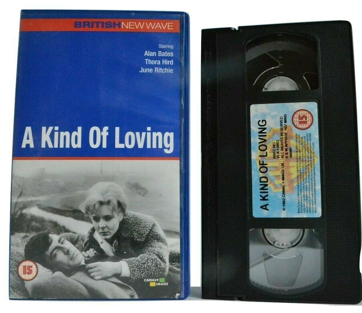 A Kind Of Loving (1962); [Stan Barstow] Drama - Alan Bates/Thora Hird - Pal VHS-