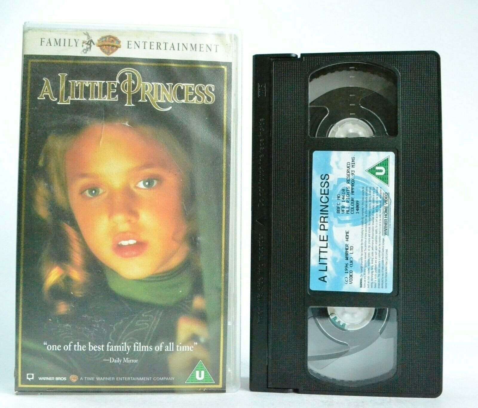 A Little Princess: A.Cuarón Film (1995) - Family Drama - E.Bron - Kids - Pal VHS-