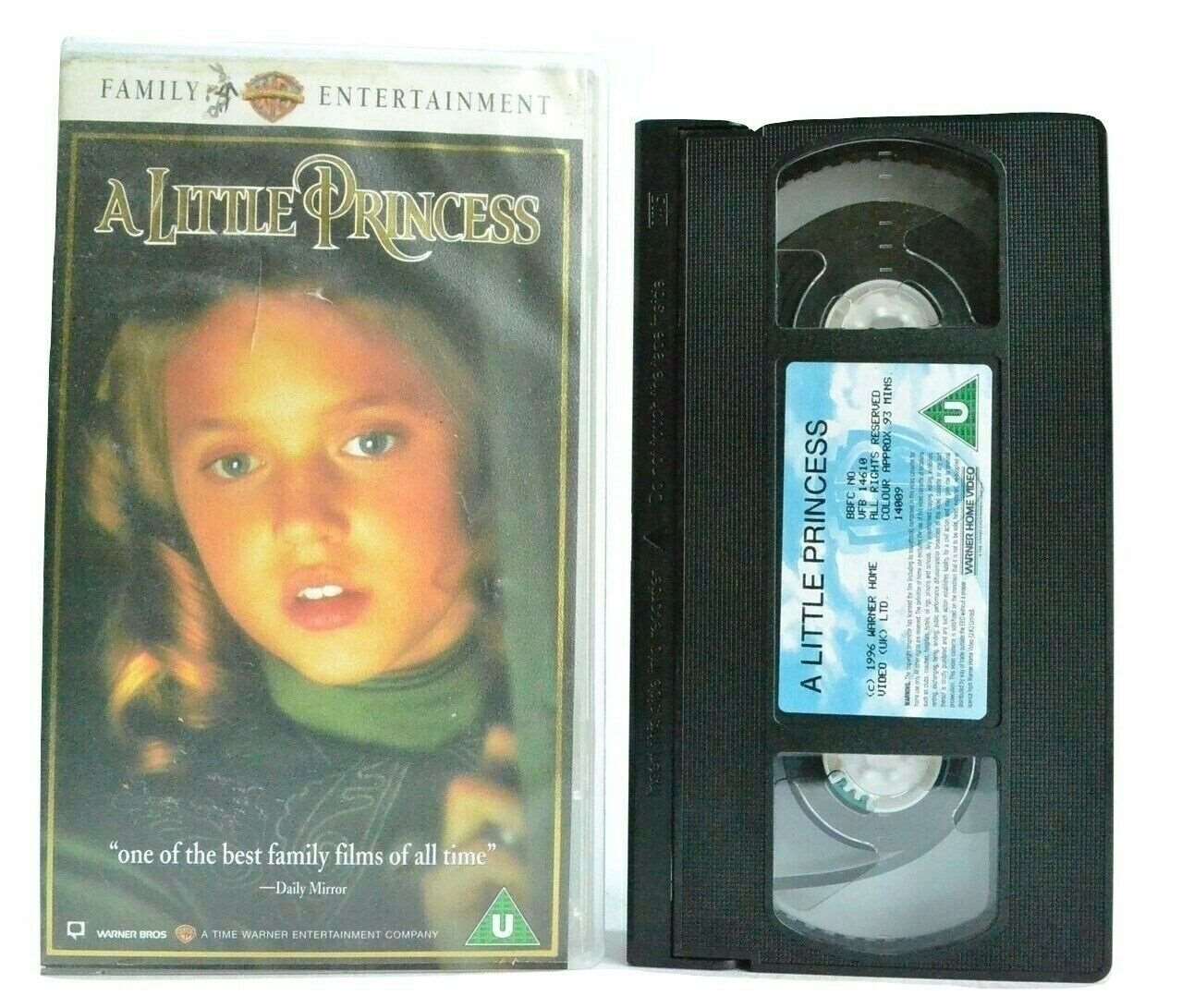 A Little Princess: A.Cuarón Film (1995) - Family Drama - E.Bron - Kids - Pal VHS-