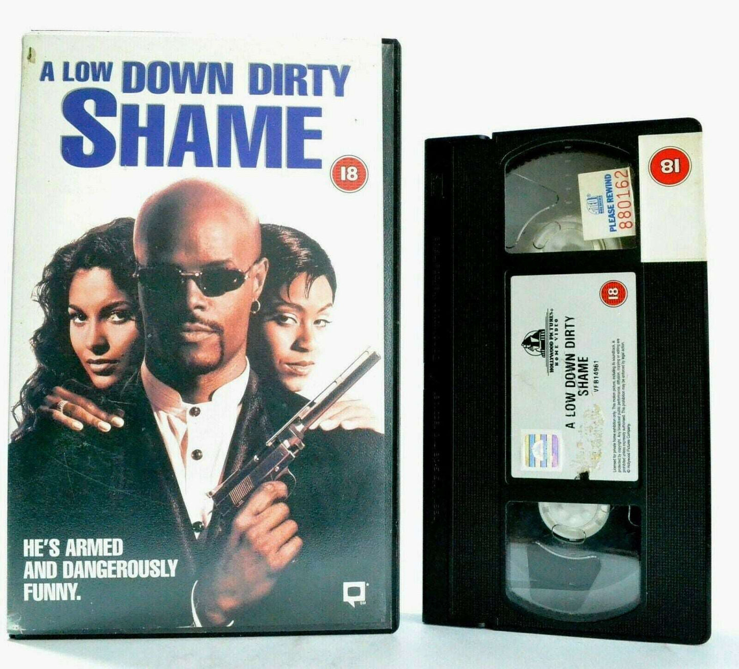 A Low Down Dirty Shame: A Keenen Ivory Wayans Film - Action - Jada Pinkett - VHS-