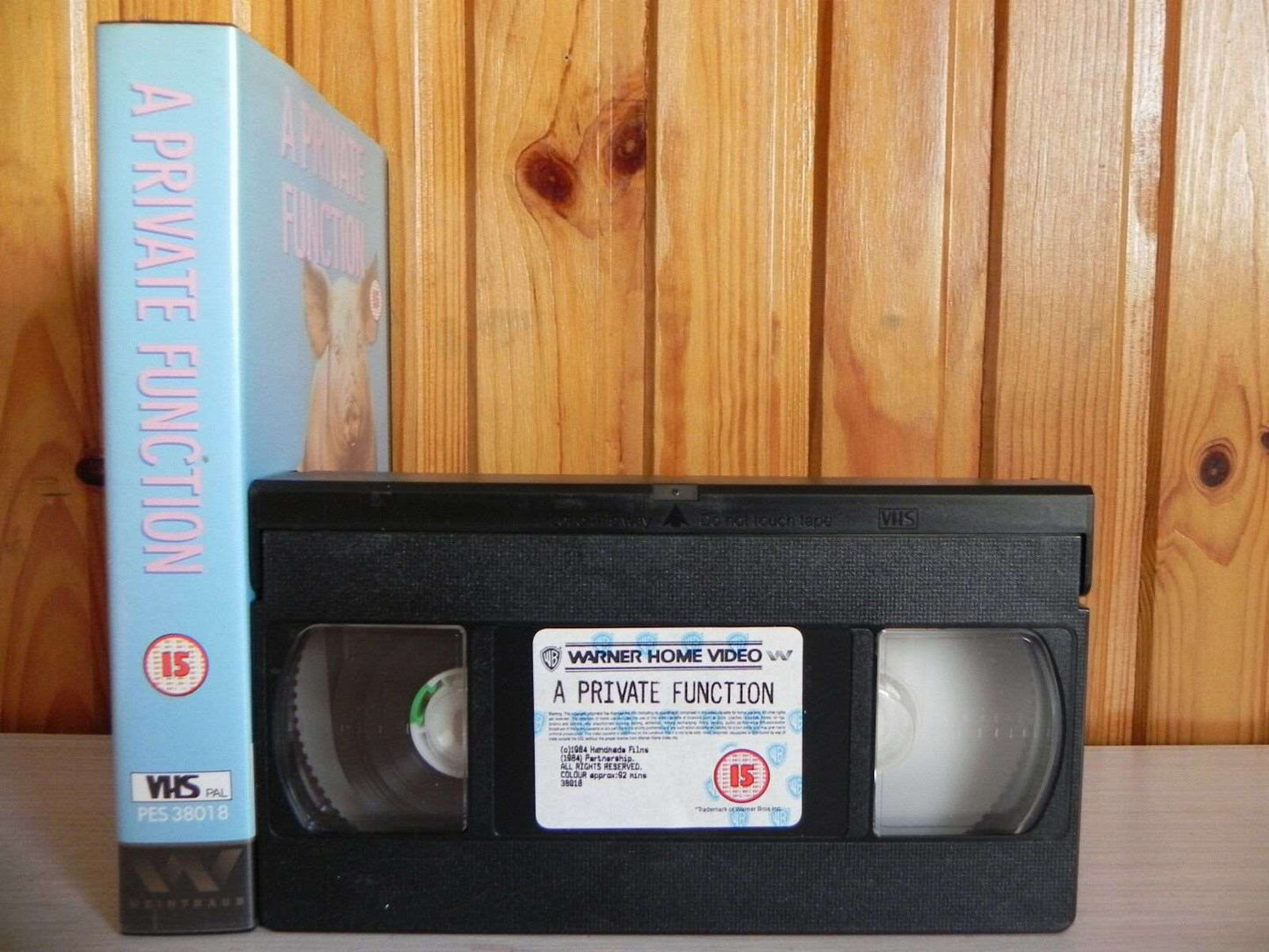 A Private Function - 1988 Warner Home - Droll Comedy Of Manners - Pal VHS-