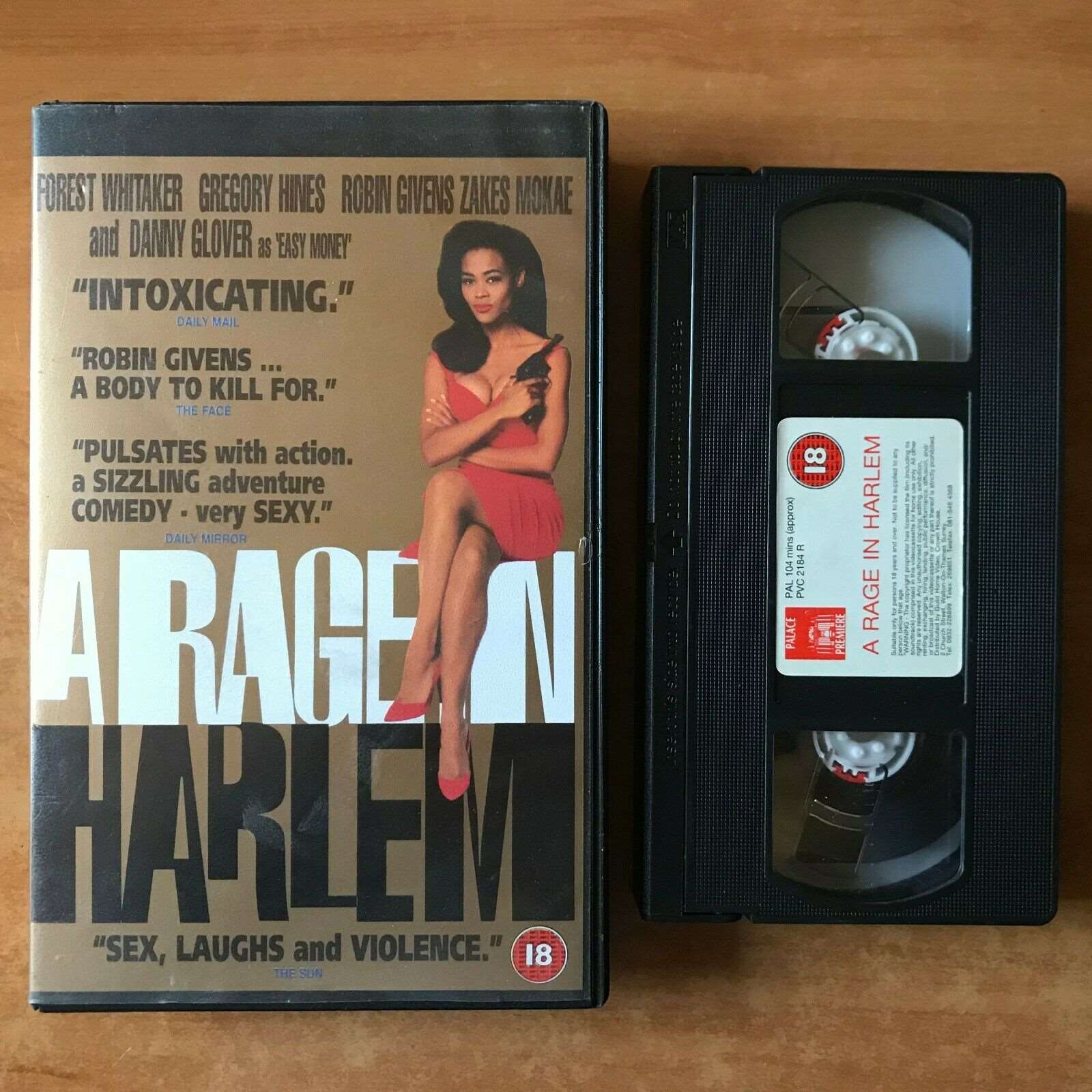 A Rage In Harlem [Palace Premiere]: (1991) Crime Comedy - Large Box - Pal VHS-