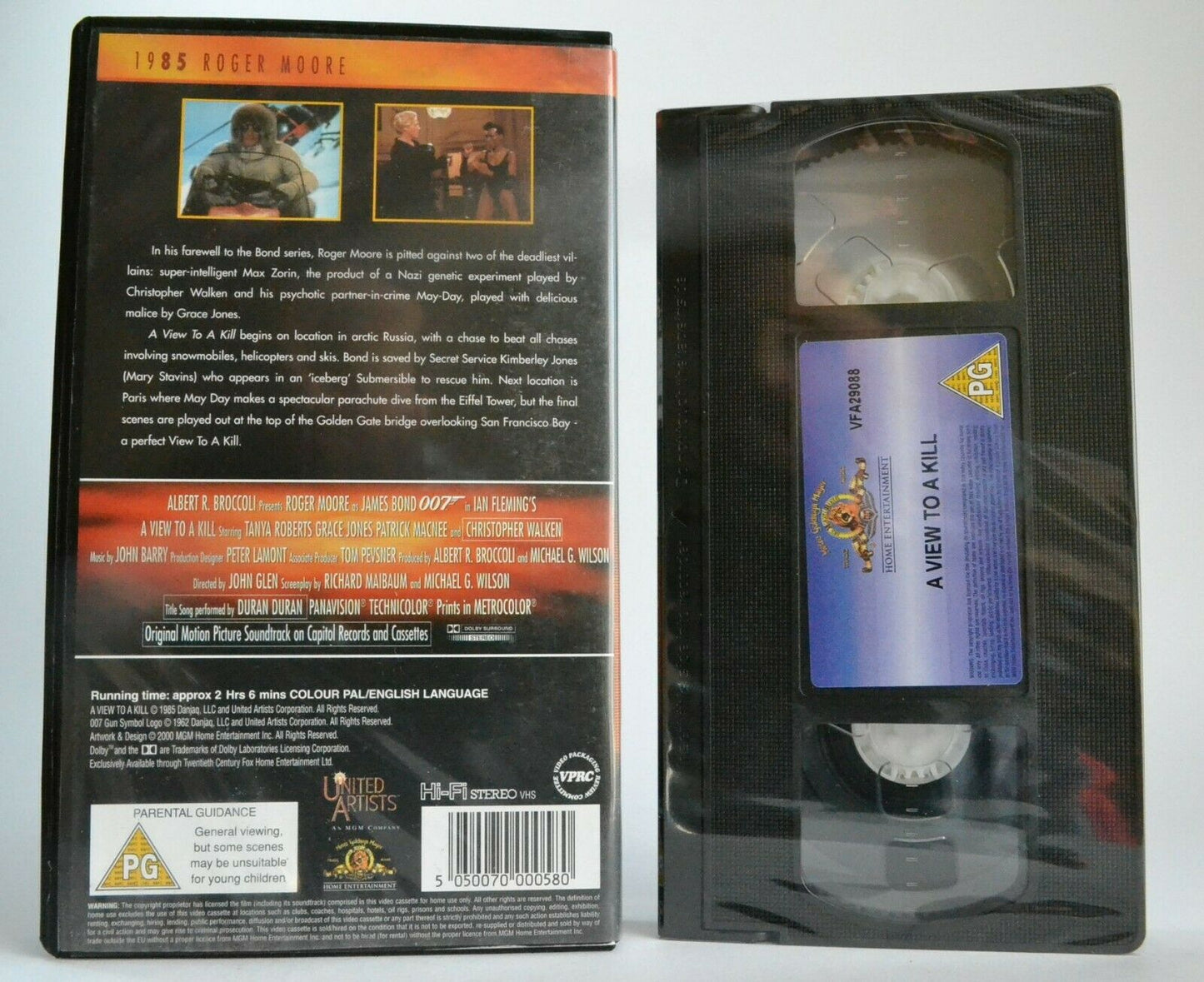 A View To A Kill; [James Bond Collection] - Brand New Sealed - Roger Moore - VHS-