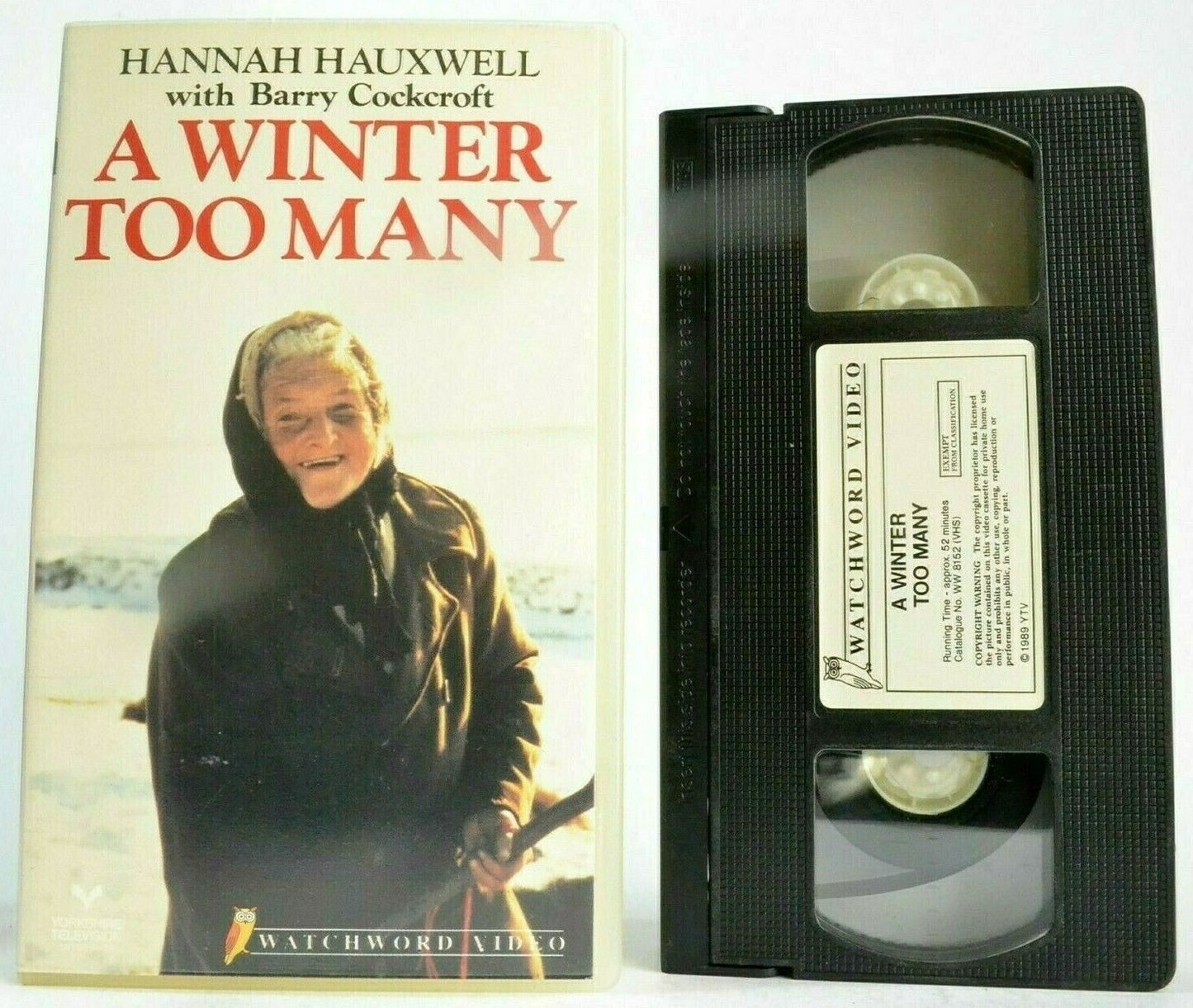 A Winter Too Many; [Hannah Hauxwell] Low Birk Hatt Farm - Barry Cockcroft - VHS-