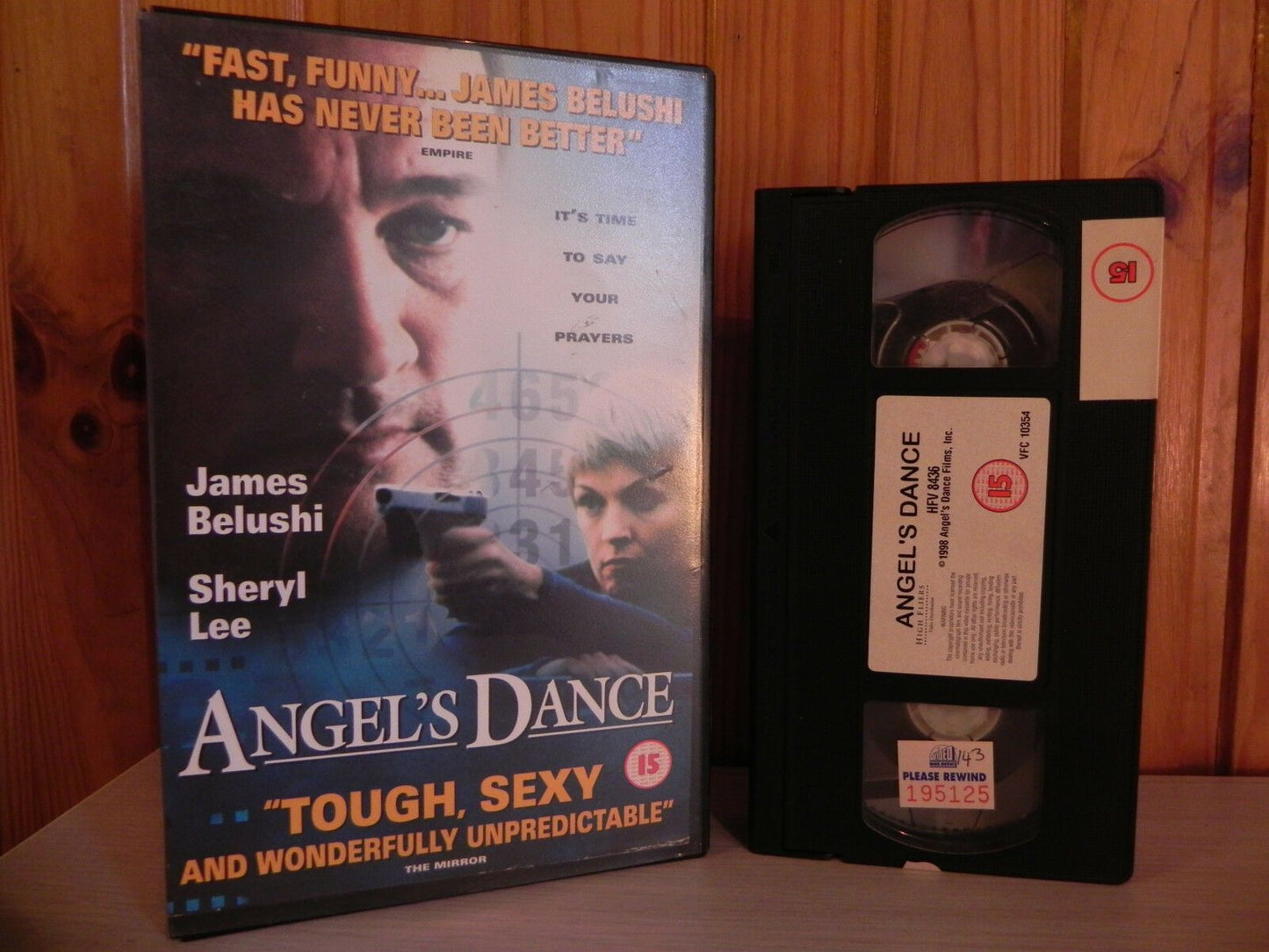 ANGELS DANCE - James Belushi - Hitman Trainer - Action Big Box - Ex-Rental - VHS-