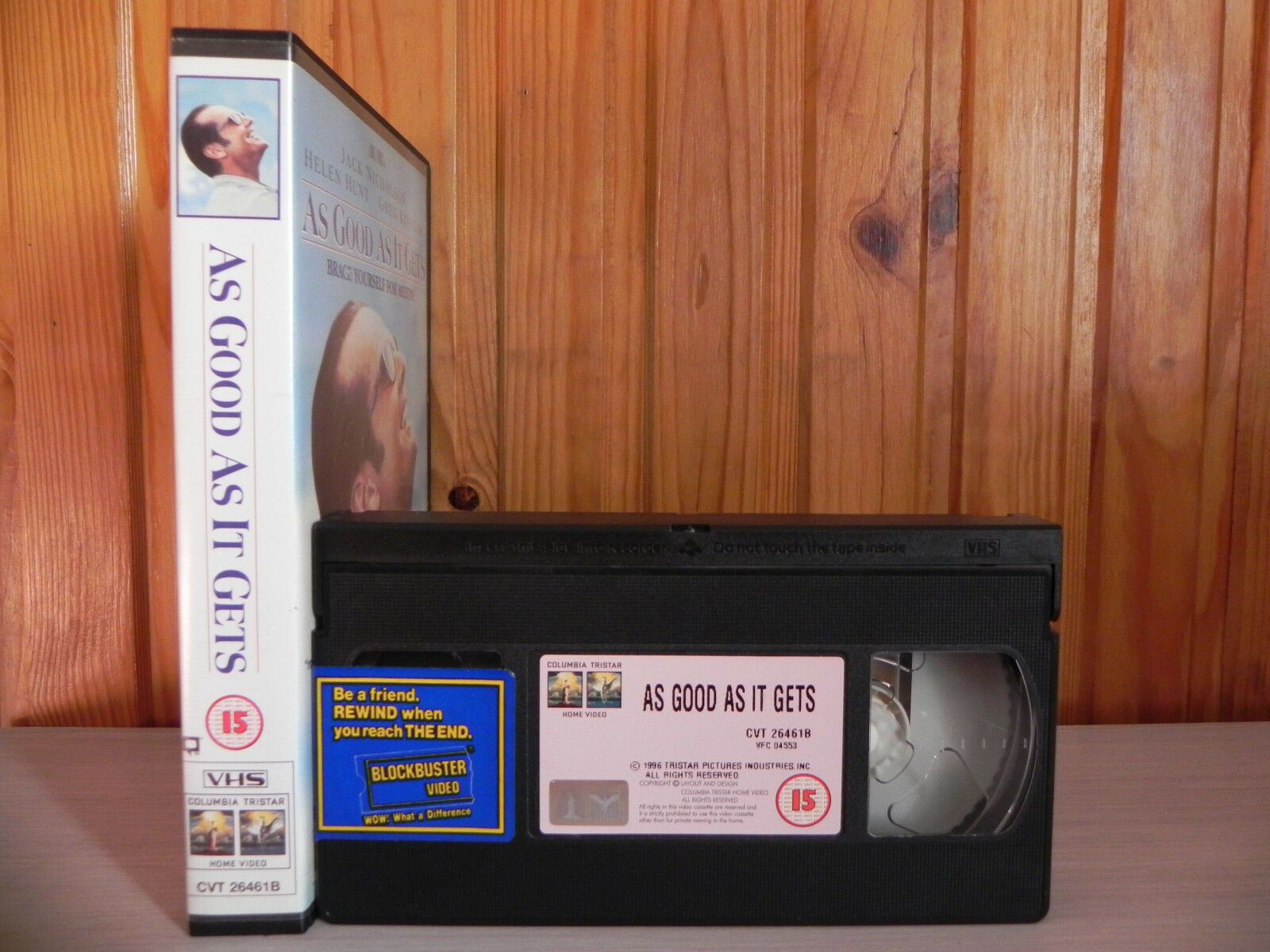 AS GOOD AS IT GETS - Big Box - Seemingly Rare - Jack Nicholson - Comedy - VHS-