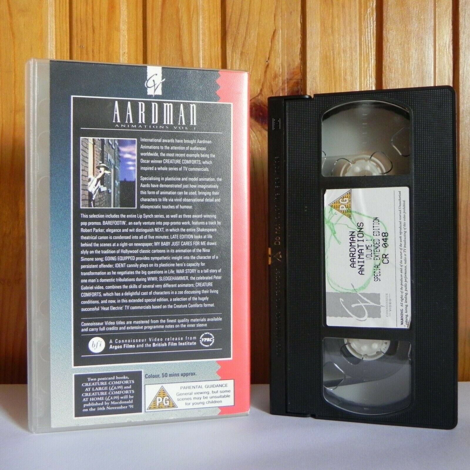 Aardman Animations Vol. 1 - Special Edition - Barefootin' - War Story - Pal VHS-