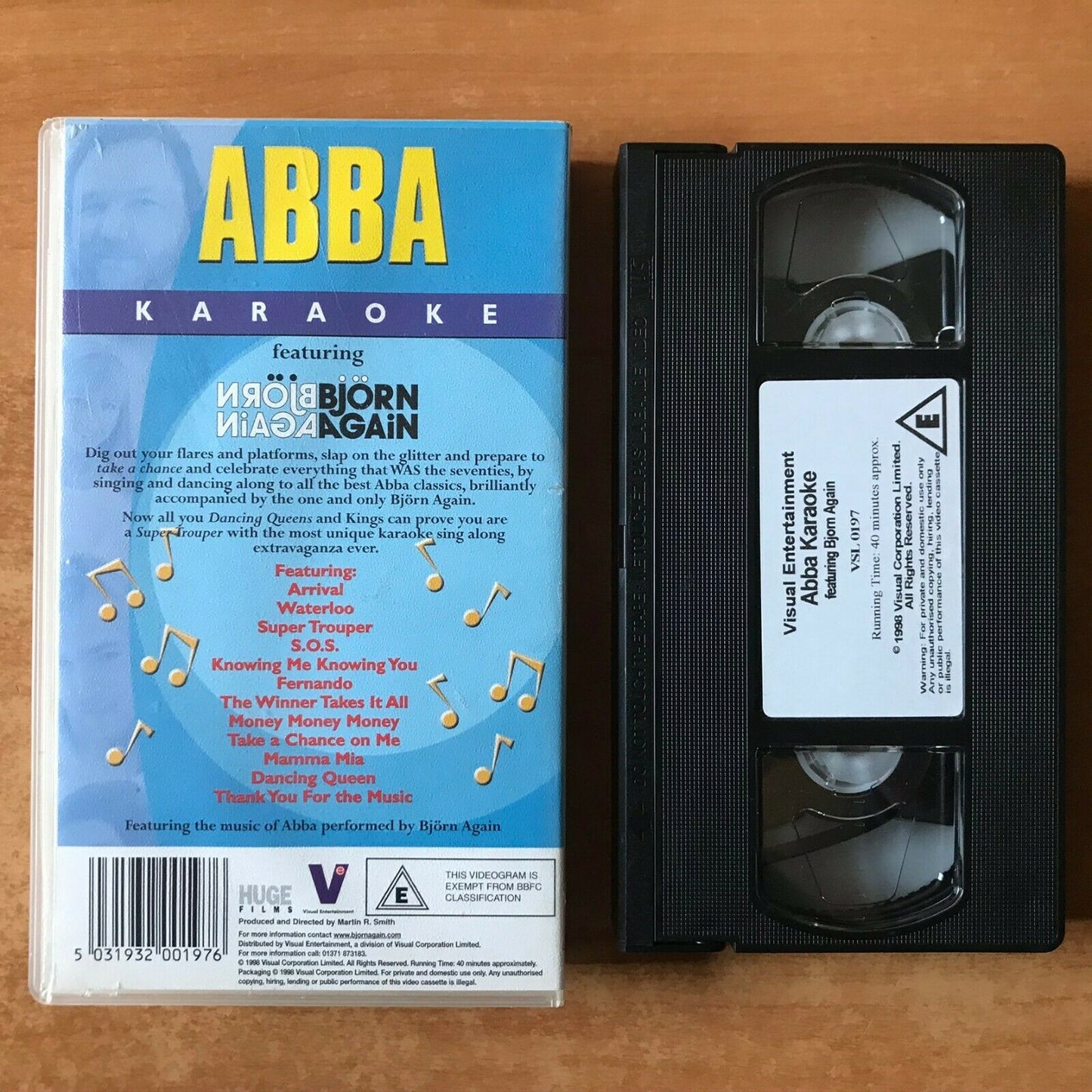 Abba Karaoke [Sing Along] Greatest Hits: Dancing Queen - Waterloo - Music - VHS-