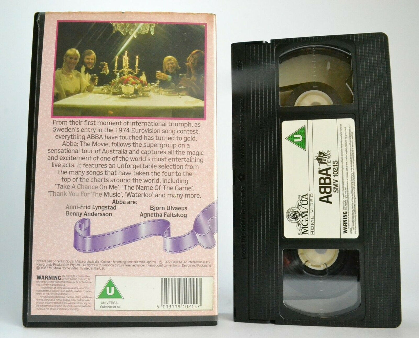 Abba The Movie (1977): Musical - 'Waterloo' - 'Dancing Queen' - 'Fernando' - VHS-