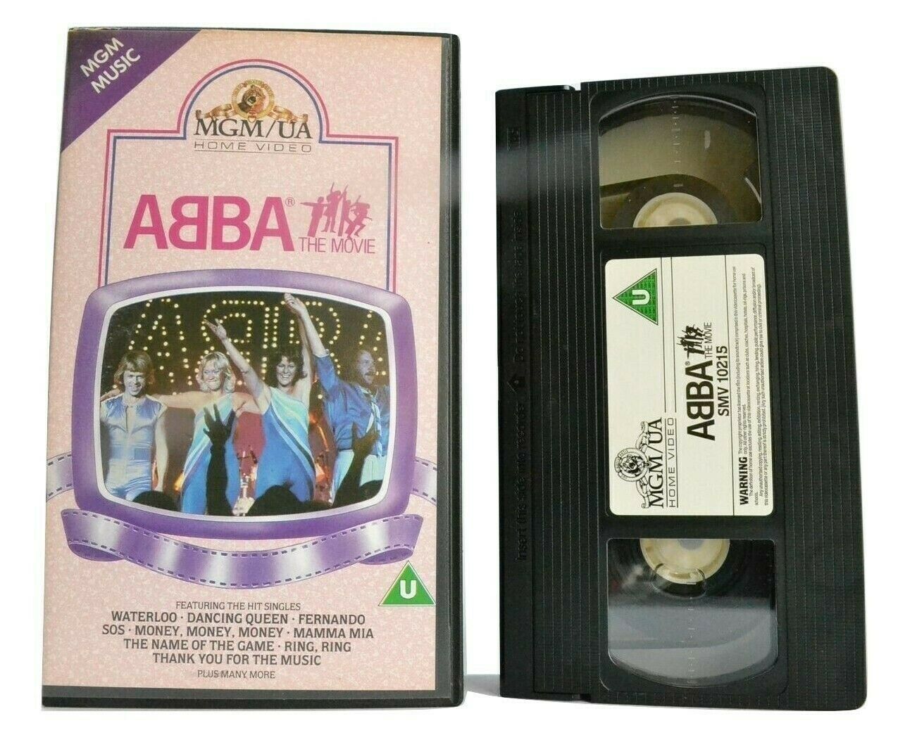 Abba The Movie (1977): Musical - 'Waterloo' - 'Dancing Queen' - 'Fernando' - VHS-