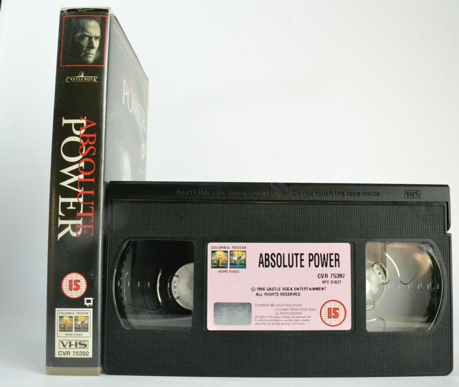 Absolute Power (1997): Political Drama - Clint Eastwood / Gene Hackman - Pal VHS-