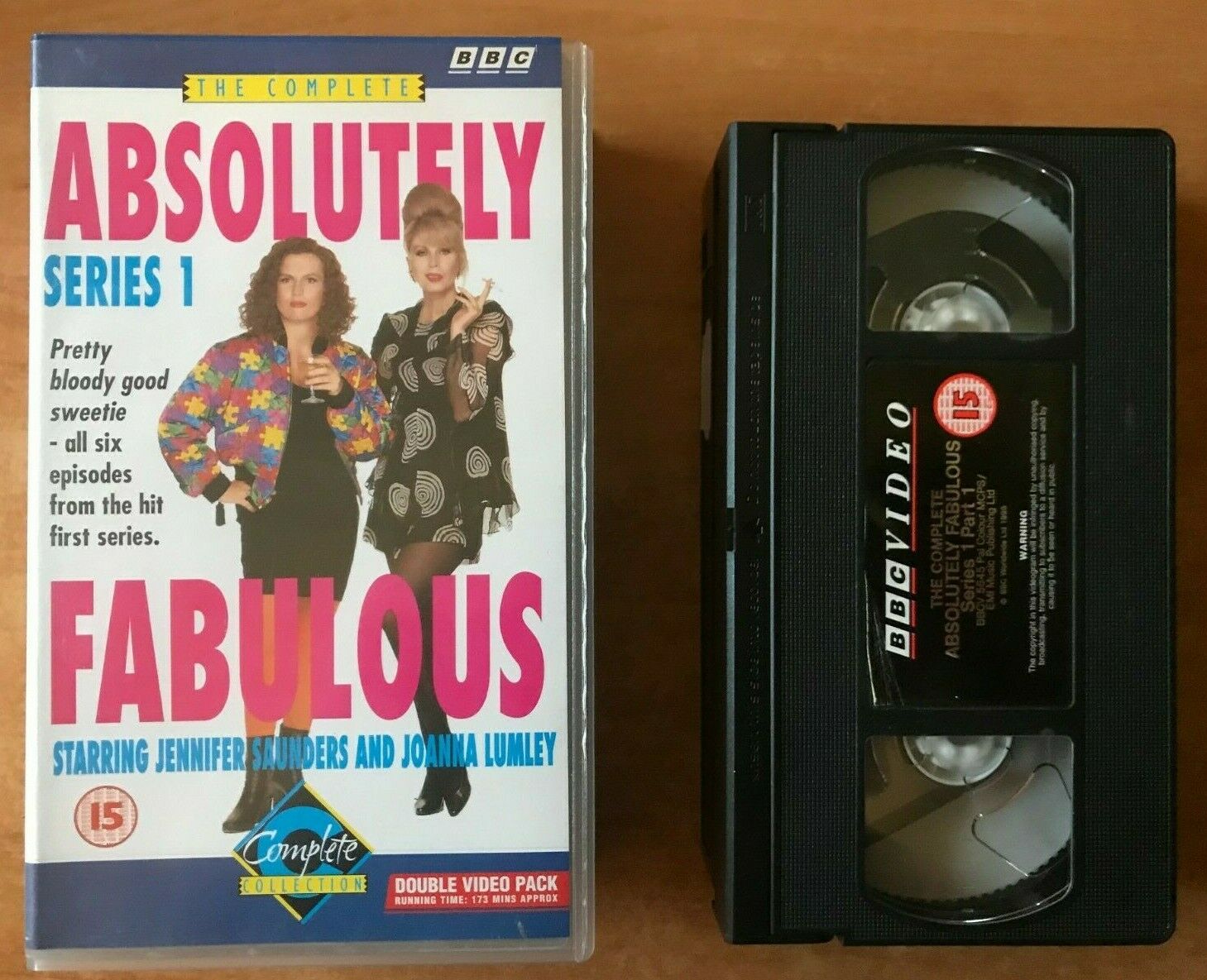 Absolutely Fabulous [Series 1 x 2 Tape]: Fashion - BBC - Jennifer Saunders - VHS-