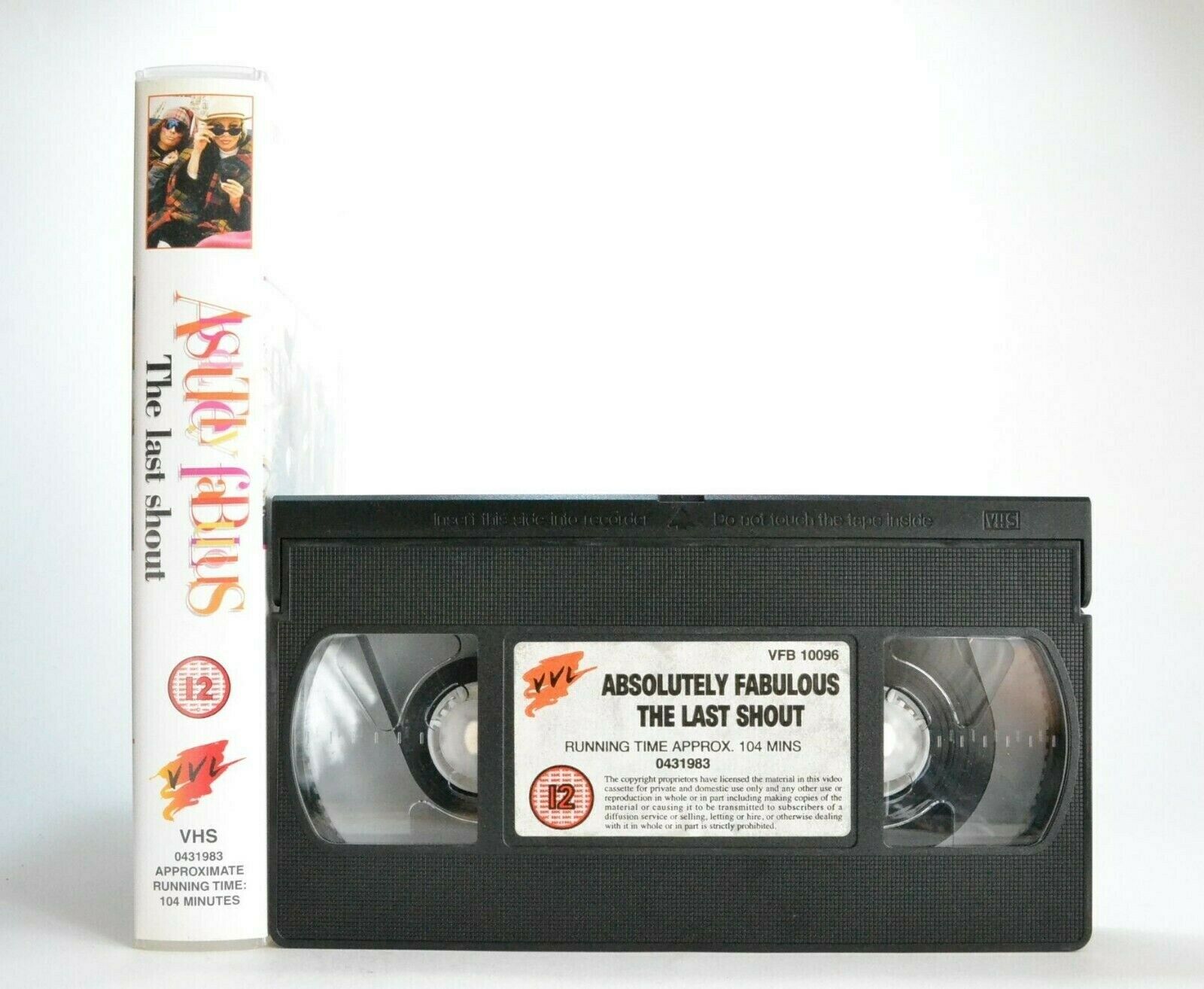 Absolutely Fabulous: The Last Shout - Comedy - BBC Classic Series - Pal VHS-