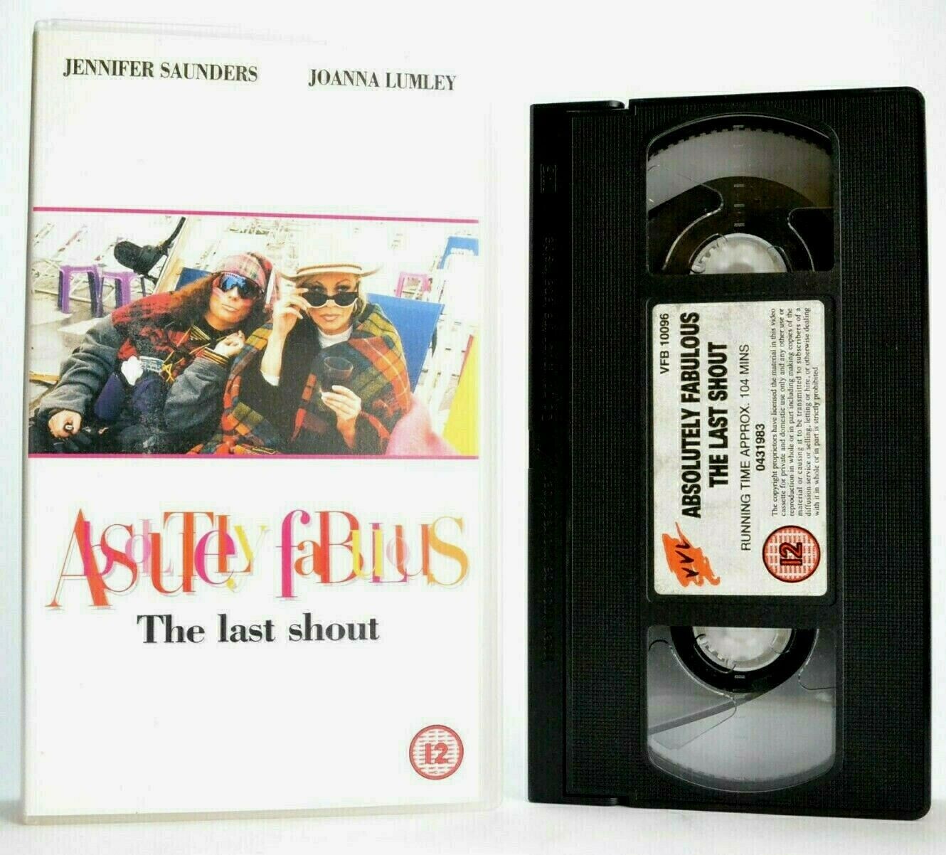 Absolutely Fabulous: The Last Shout - Comedy - BBC Classic Series - Pal VHS-