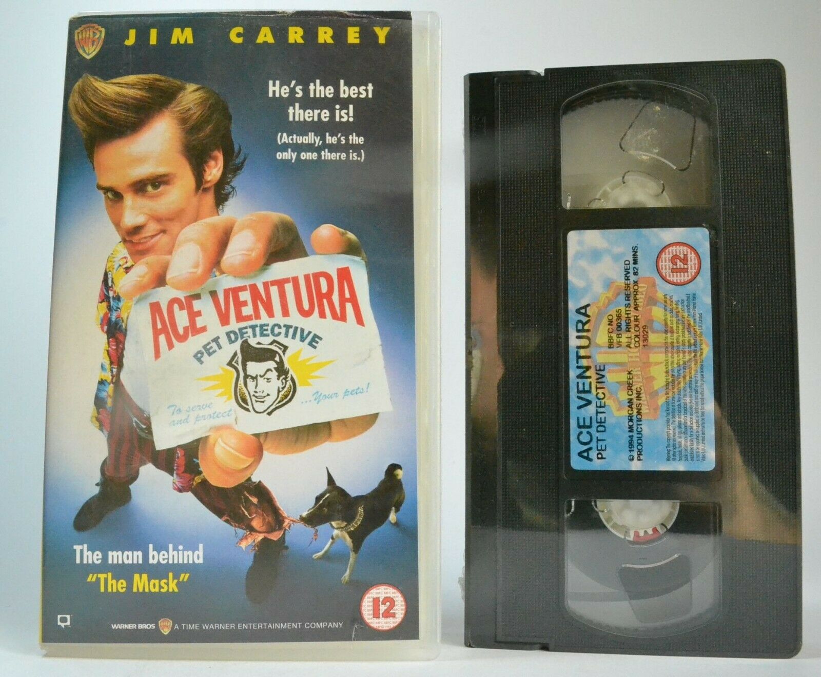 Ace Ventura: Pet Detective - Crazy Action [Brand New Sealed] Jim Carrey - VHS-