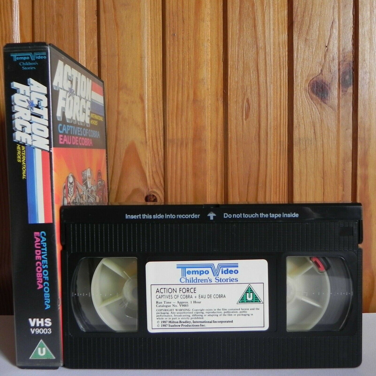 Action Force: Captives Of Cobra - Action Adventure - Animated - Children's - VHS-