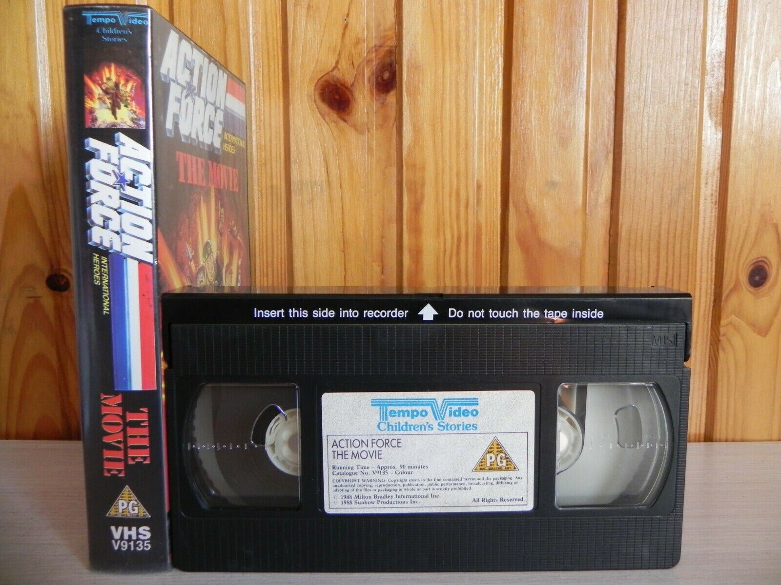 Action Force - International Heroes - The Movie - Live The Adventure - Pal VHS-