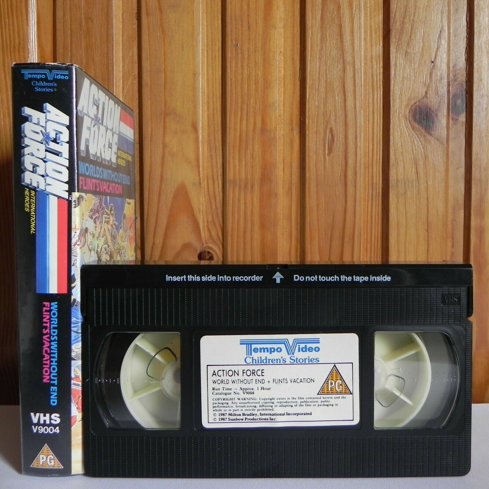 Action Force: Worlds Without End - Action Adventure - Animated - Kids - Pal VHS-