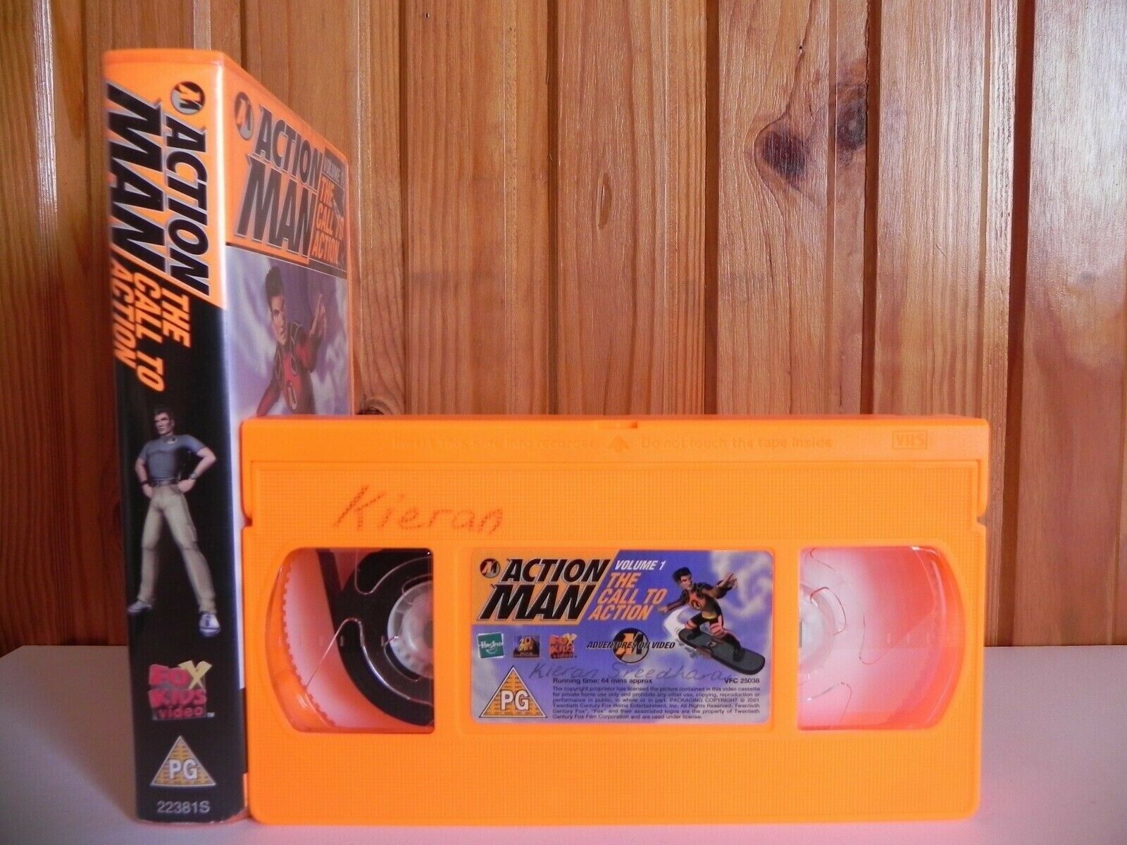 Action Man: The Call To Action - Volume 1 - Adventures On Video - Kids - Pal VHS-