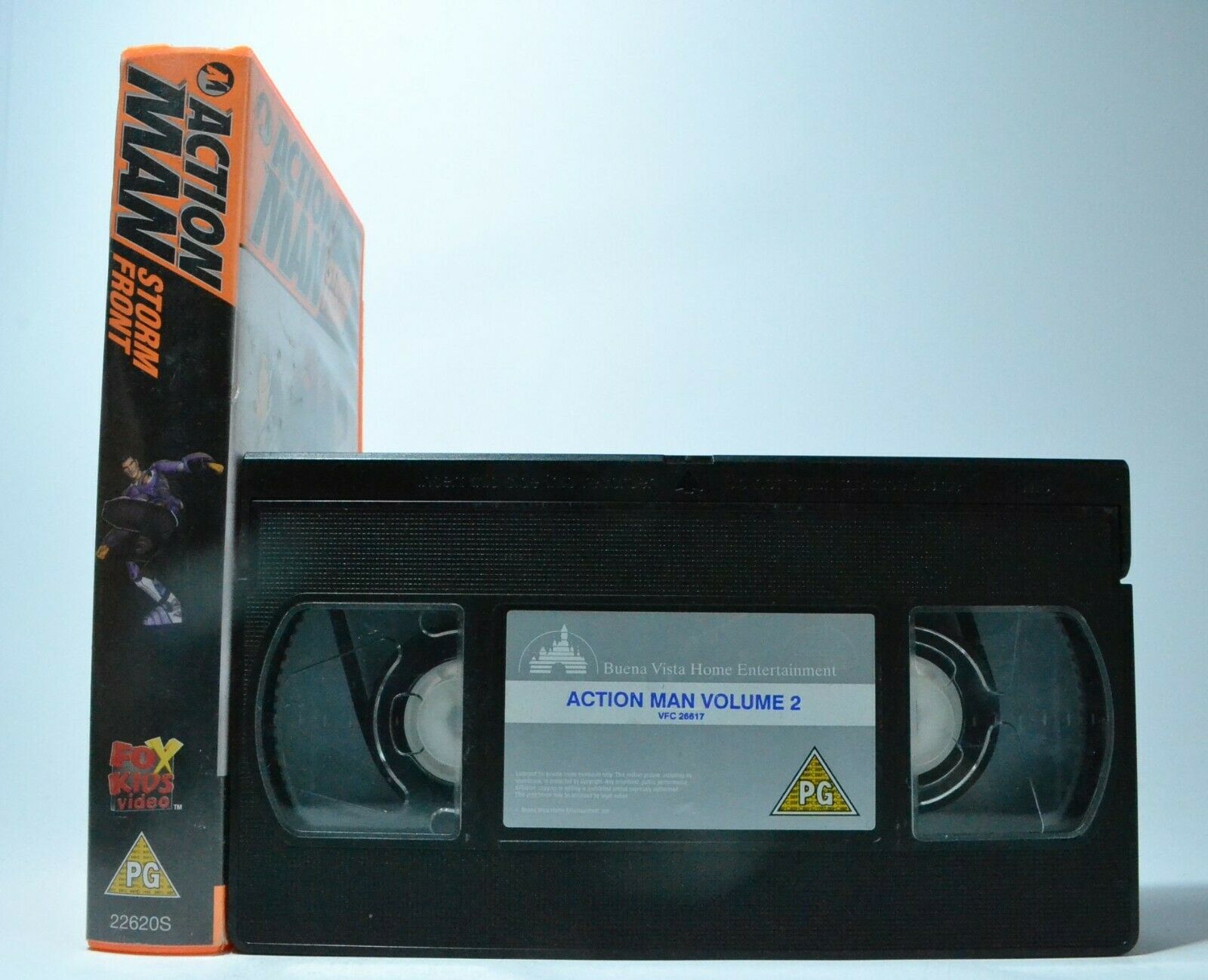 Action Man (Vol. 2): Storm Front - Animated - Action Adventures - Kids - Pal VHS-