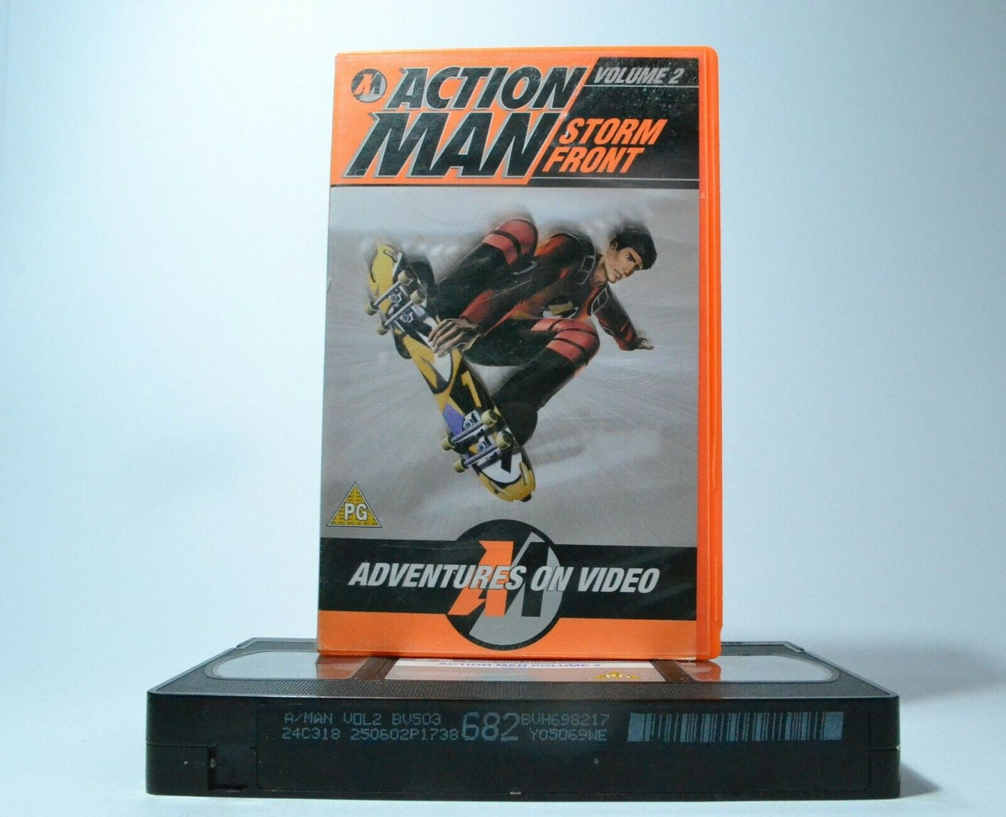 Action Man (Vol. 2): Storm Front - Animated - Action Adventures - Kids - Pal VHS-