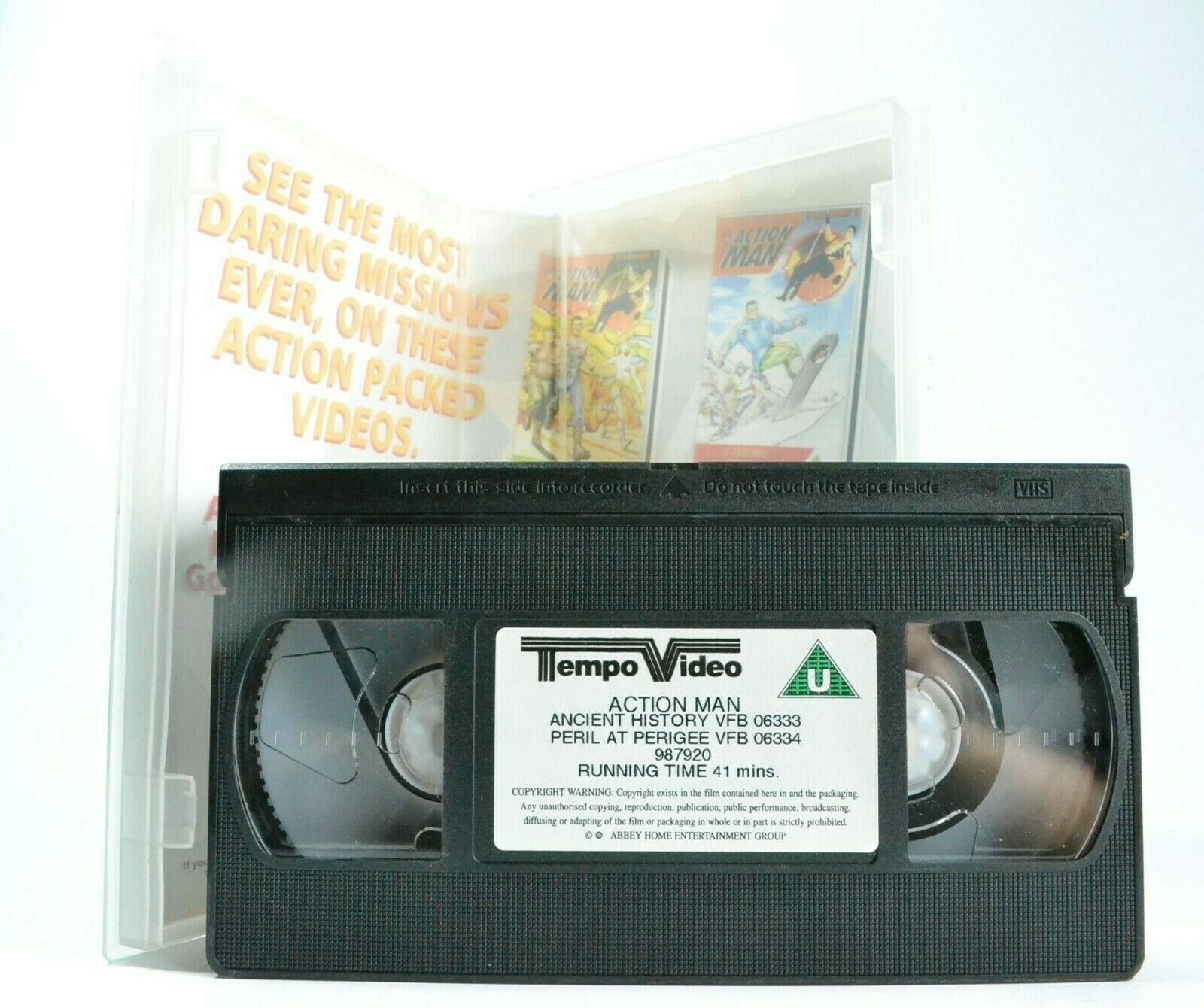 Action Man (Vol.2): X-Treme Action - Animated Adventures - Children's - Pal VHS-