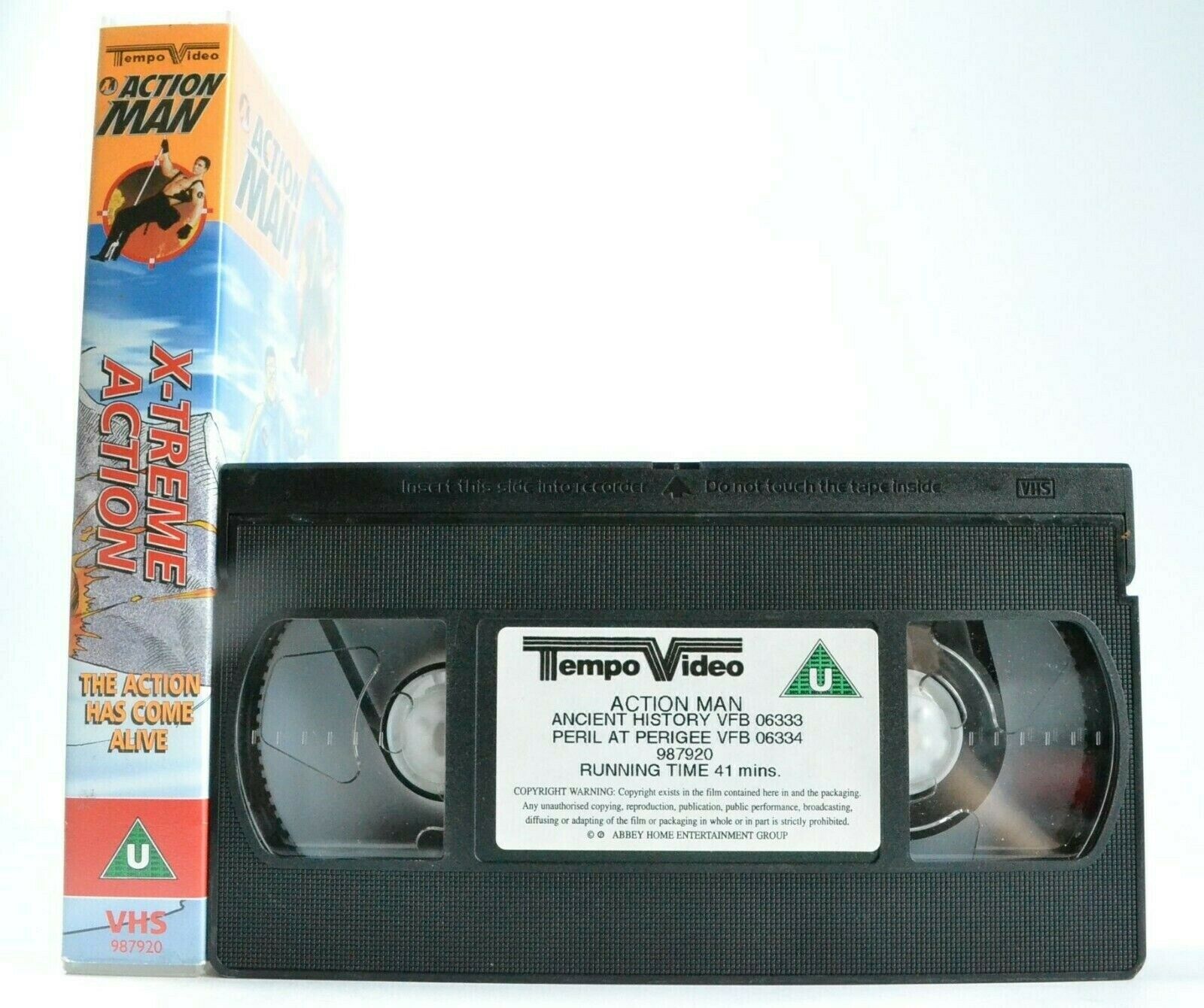 Action Man (Vol.2): X-Treme Action - Animated Adventures - Children's - Pal VHS-