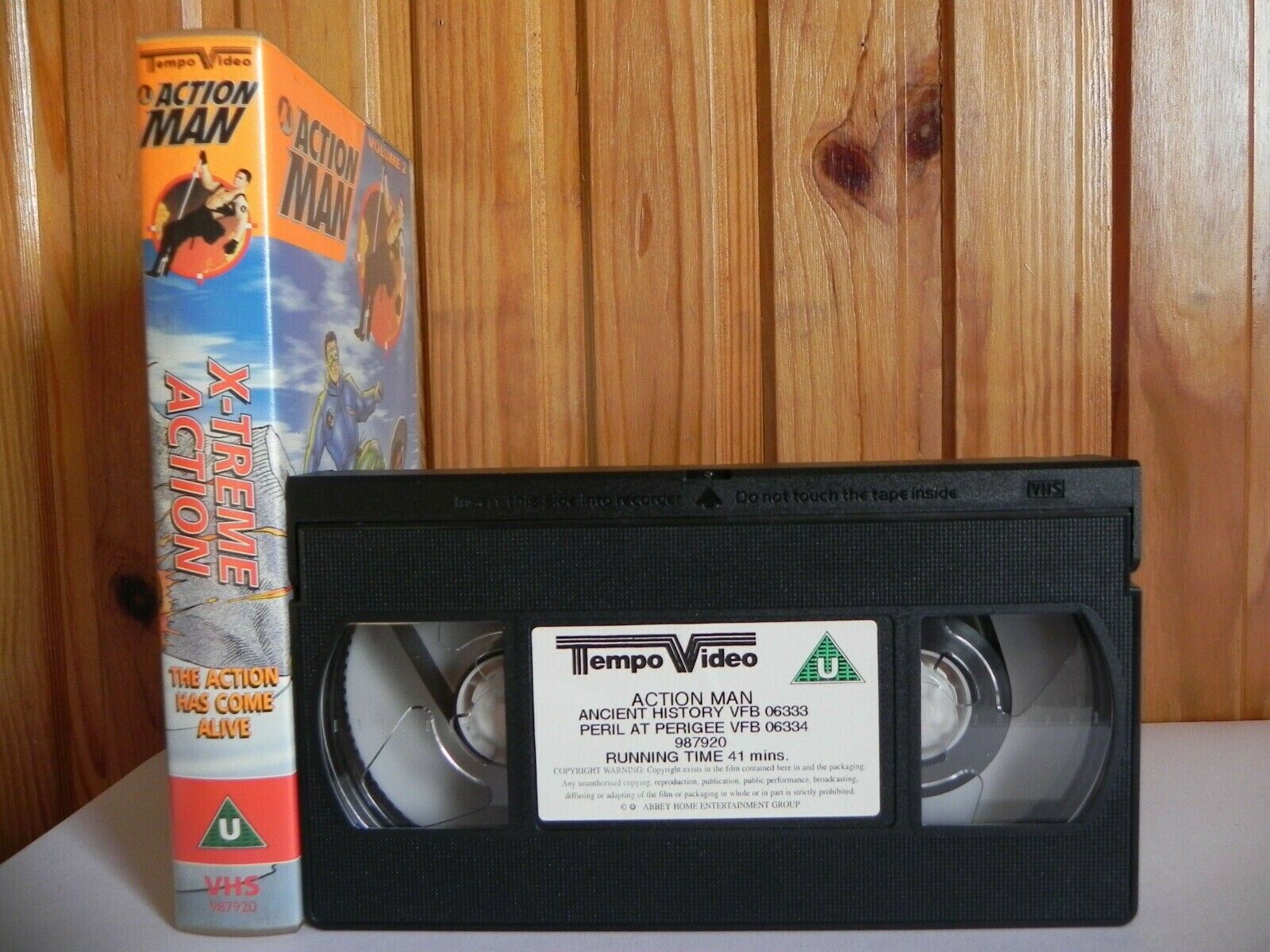 Action Man Volume 2: X-Treme Action - Animated - Adventure - Children's - VHS-