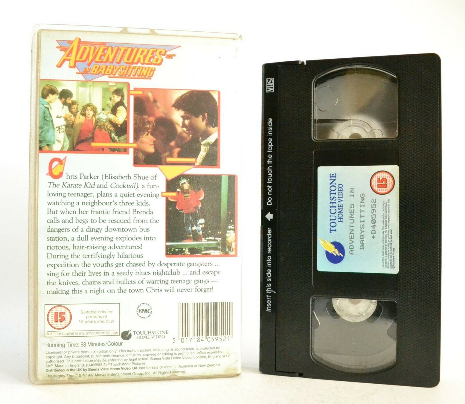 Adventures In Babysitting: Touchstone (1987) - Comedy - Elisabeth Sue - Pal VHS-