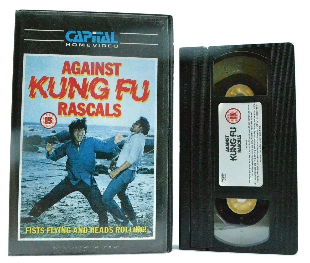 Against Kung Fu Rascals: (1987) Capital Home Video - Martial Arts - Pal VHS-