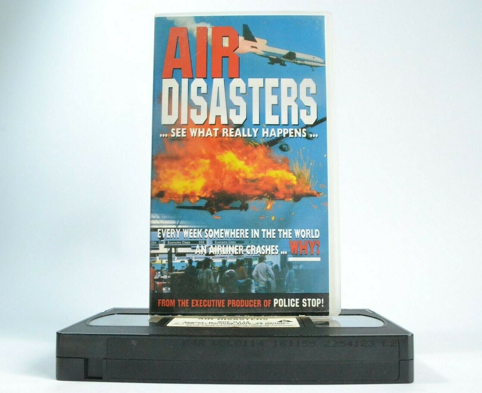 Air Disasters [Documentary] -<David Learmount>- [ Planes Crashes ] - Pal VHS-